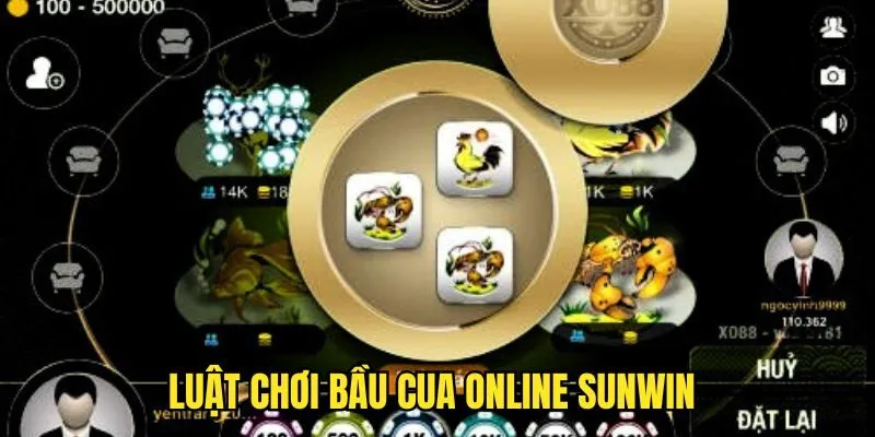 Luật chơi bầu cua online chi tiết