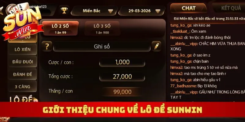 Giới thiệu chung về lô đề Sunwin